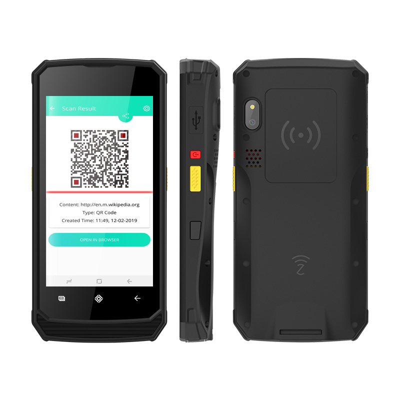 UNIWA M580 Hot-swap Power Android Barcode Scanner Rugged Handheld PDA