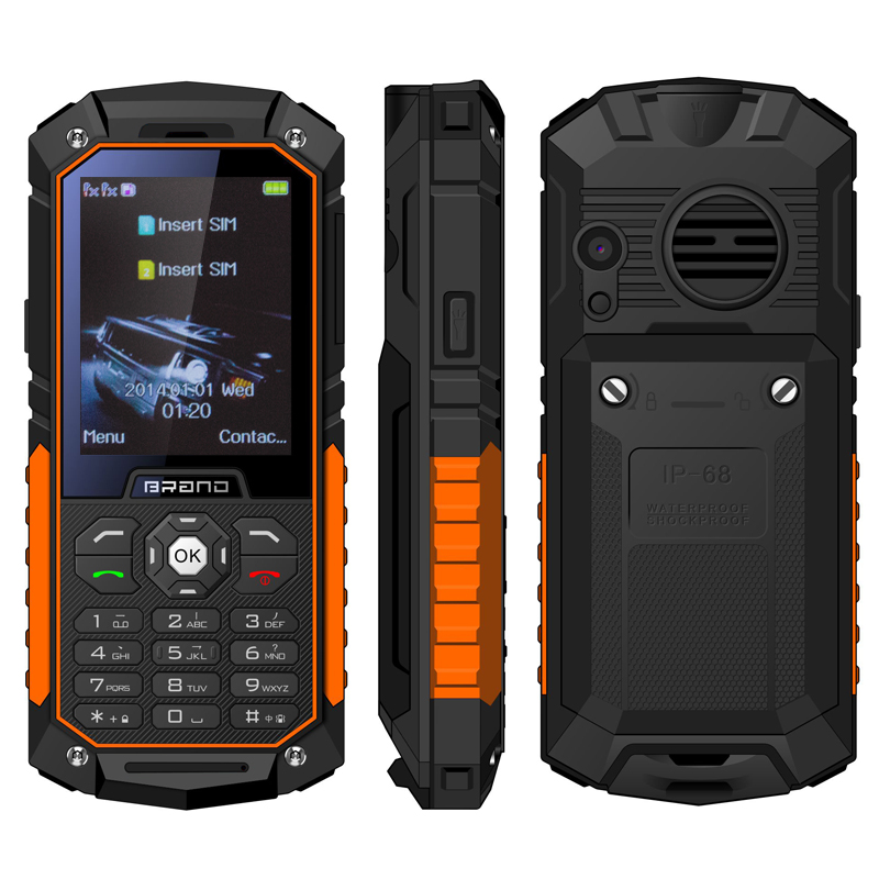 UNIWA S8 2.4 Inches QVGA Screen IP68 Waterproof Rugged Phone