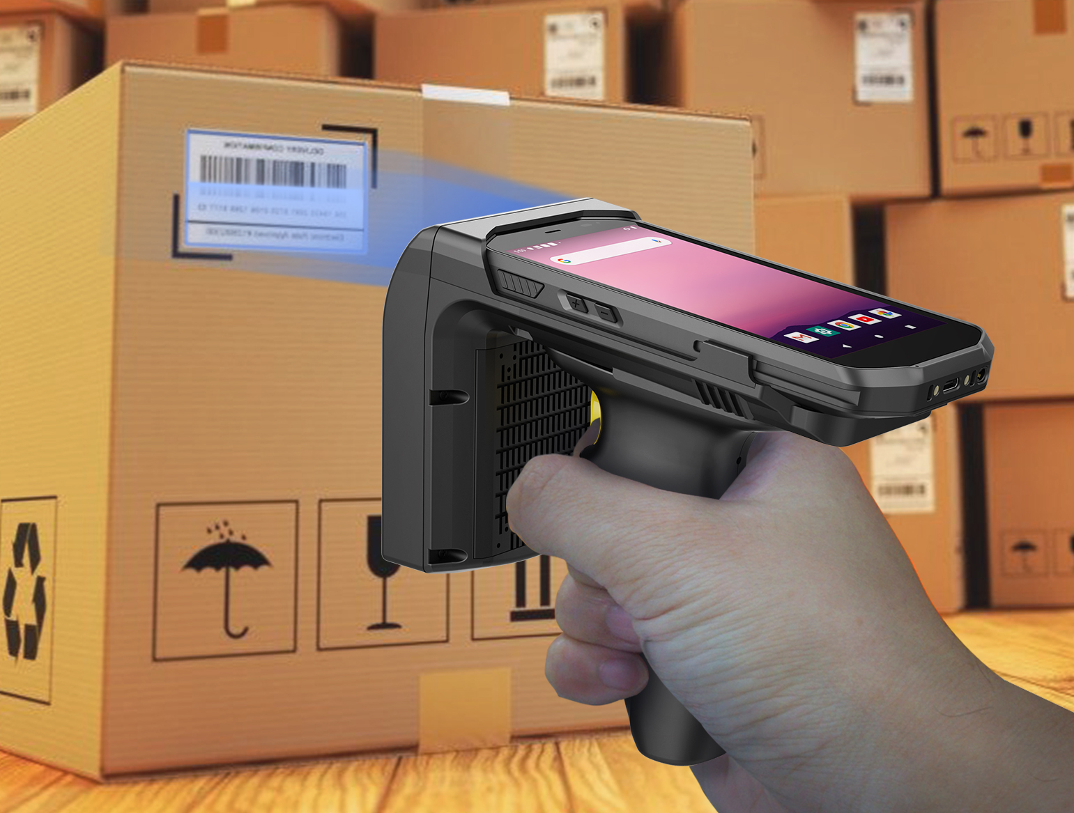 Barcode Scanner Warehouse Management Solution