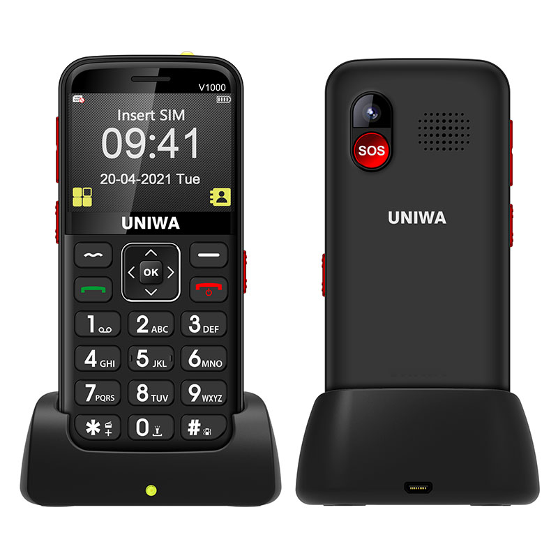 cell-phone-for-elderly-UNIWA V1000-03