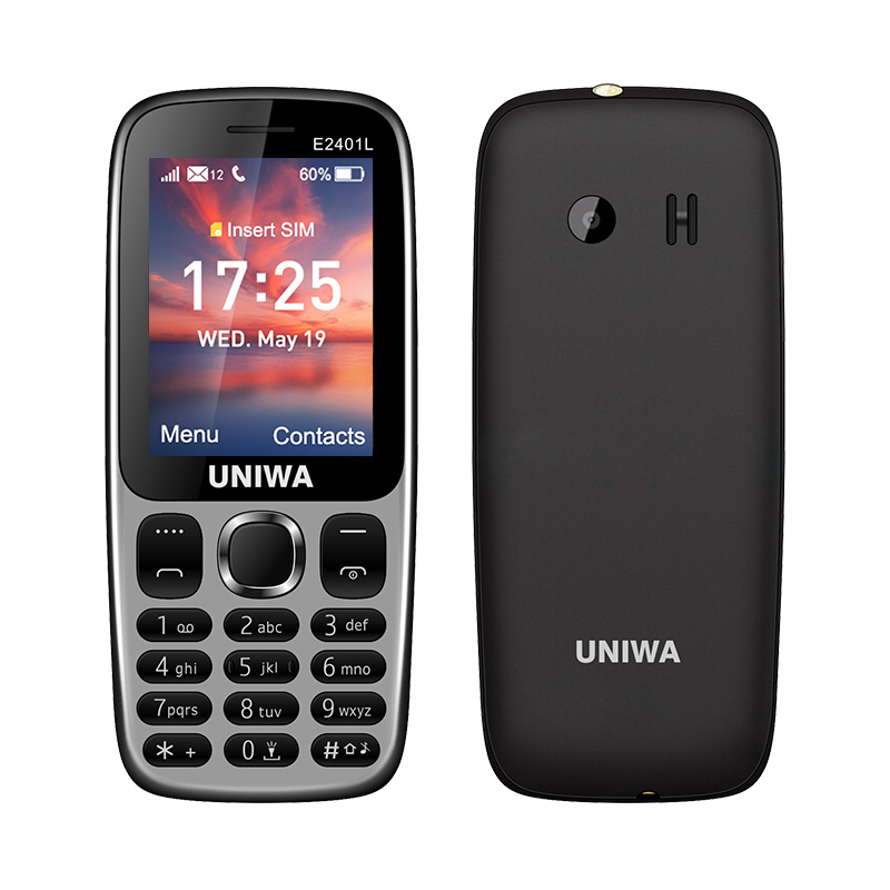 UNIWA E2401L Metal Unlocked Keypad FDD-LTE 4G Feature Phone