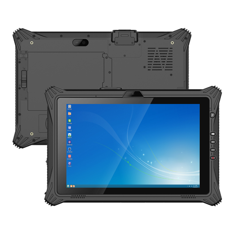 Rugged tablet 10.1 inch windows 10 industrial tablet pc with RJ45