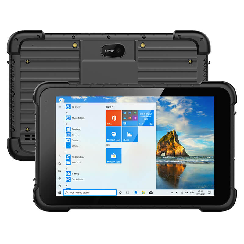 WinPad W86H 8 Inches Touch Screen Waterproof Rugged Windows 10 Tablet PC with SIM Card