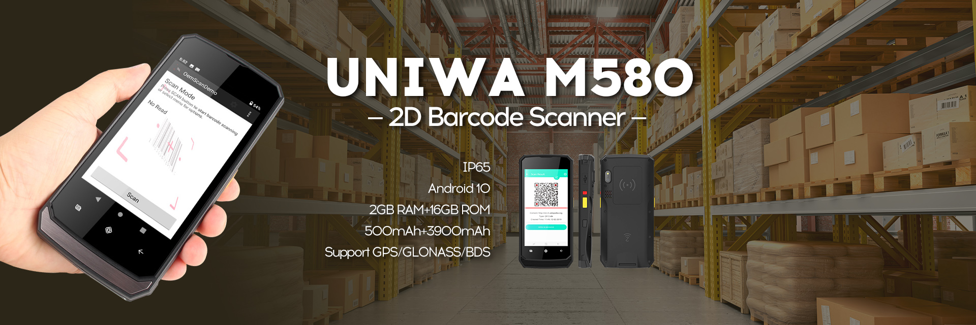 UNIWA M580 Barcode Scanner