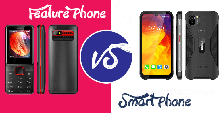 Differences between Smartphones and Feature Phones