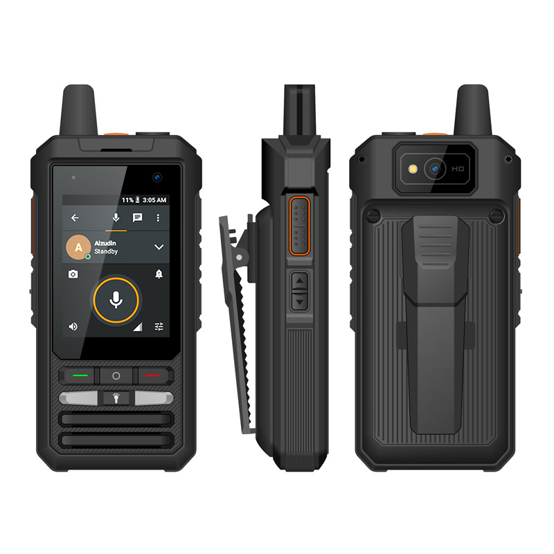 UNIWA F80 2.4 Inches Unlimited Range Walkie Talkie 4G Android Cheap PTT