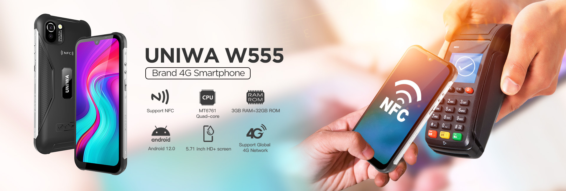 Smartphone UNIWA W555