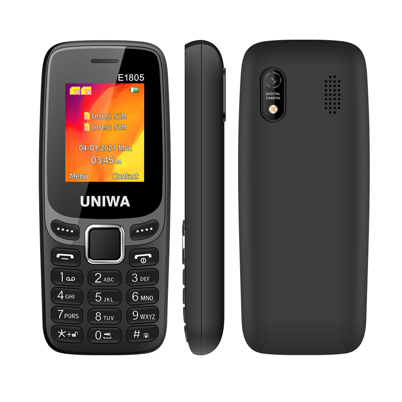 UNIWA E1805 1.77 Inch Dual SIM Card Simple Mobile Phone