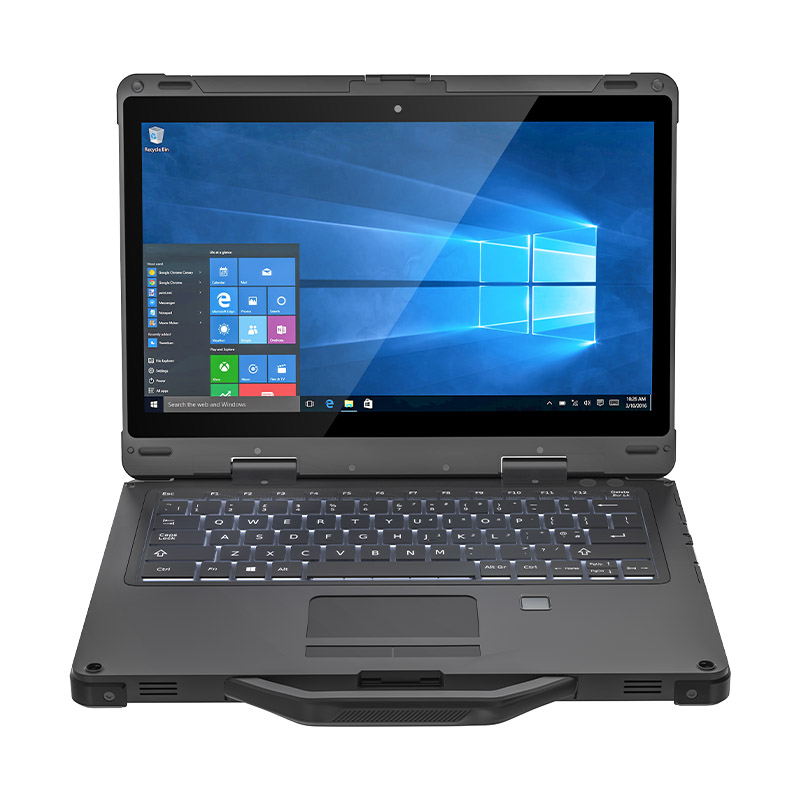 ULAP R133 Intel i5 Double Battery Portable Industrial Rugged Laptop Computer