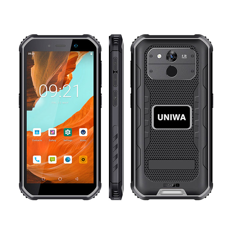 UNIWA F963 Pro 5.5 Inch IP68 Waterproof Android Handheld PDA Rugged Smartphone