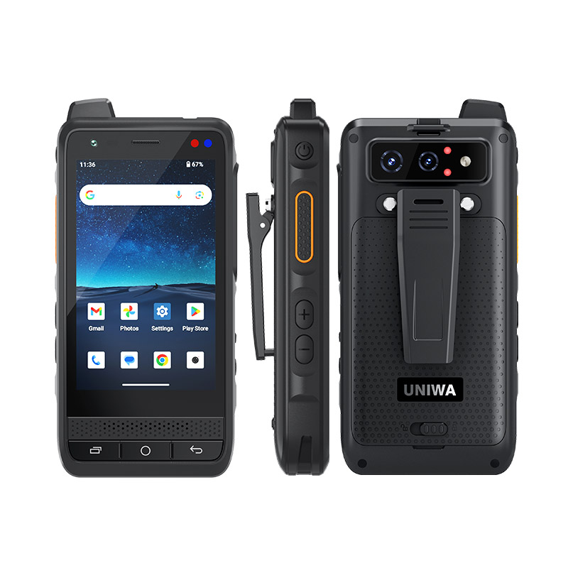 UNIWA F400 Octa Core IP65 Waterproof Android 15 Rugged PDA with PoC Walkie Talkie