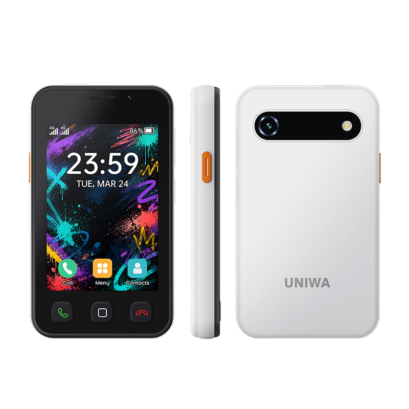 UNIWA V4000 3.5 Inch Touch Screen MiFi Digital Detox Dumbs Phone For The Elderly and Teenagers
